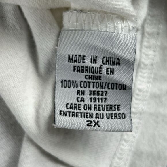 Marithe Francois Girbaud Graphic T-Shirt Mens Sz 2XL Paris NYC Spellout Y2K READ - Picture 4 of 10